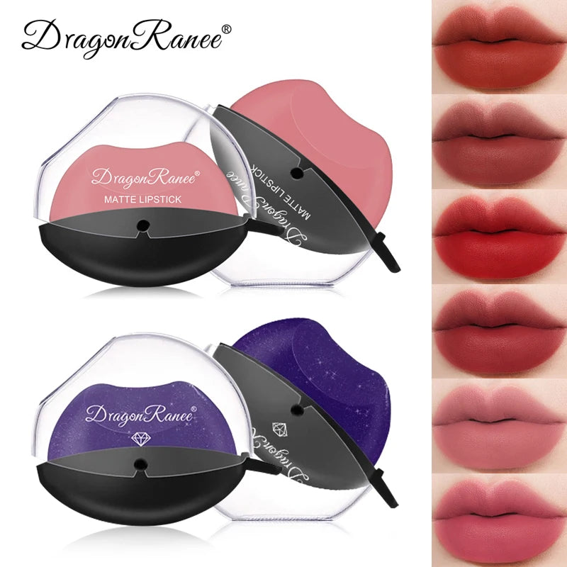 New Squeeze Into Lazy Lipstick Lip-shaped Lipstick Moisturizing Matte Lip Makeup Tint Waterproof Nonstick Cup Lipgloss Korean - Seprincess