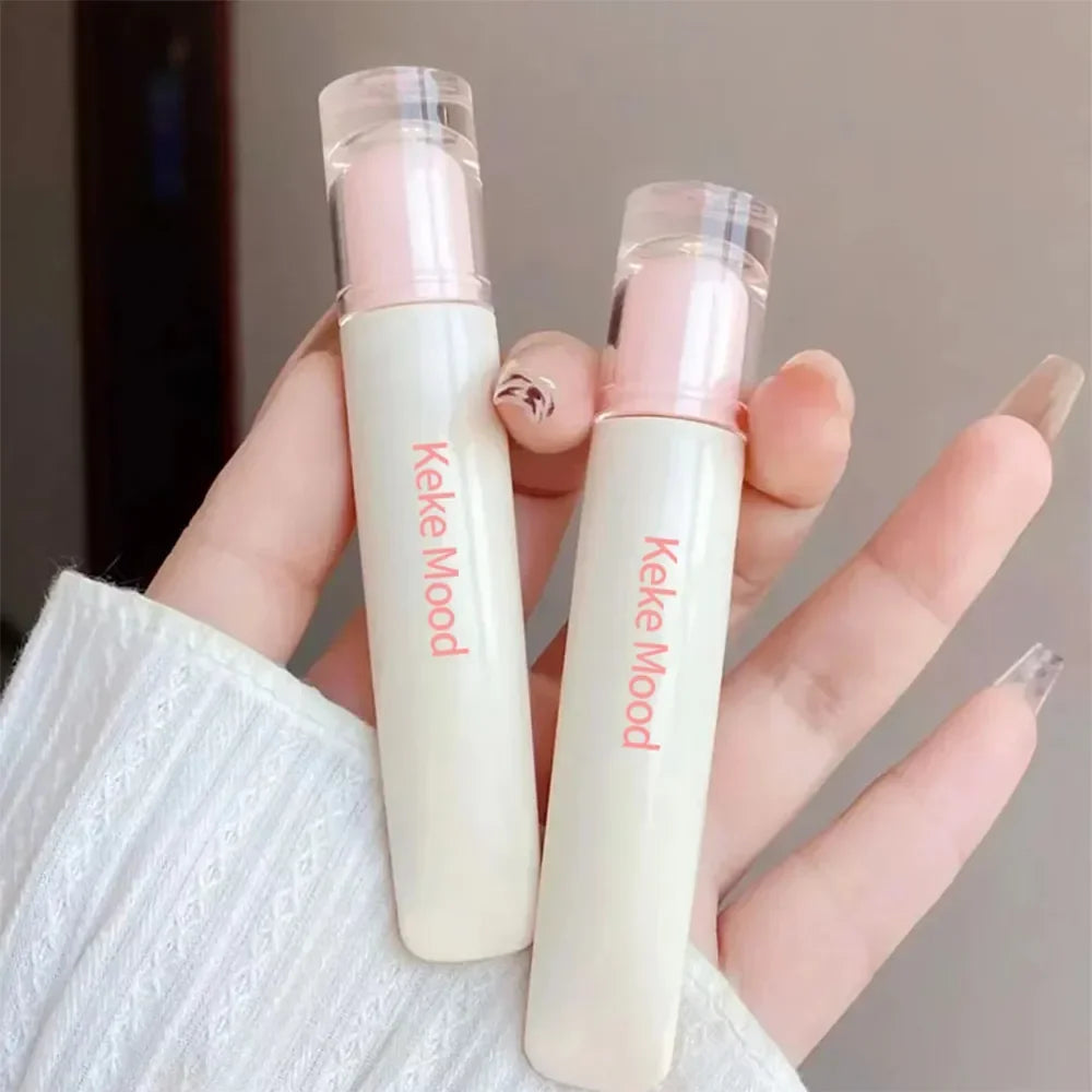 Glossy Mirror Tea Red Liquid Lipstick Crystal-frozen Glossy Lip Glaze Waterproof Long Lasting Lip Gloss Doodle Lip Korean Makeup - Seprincess