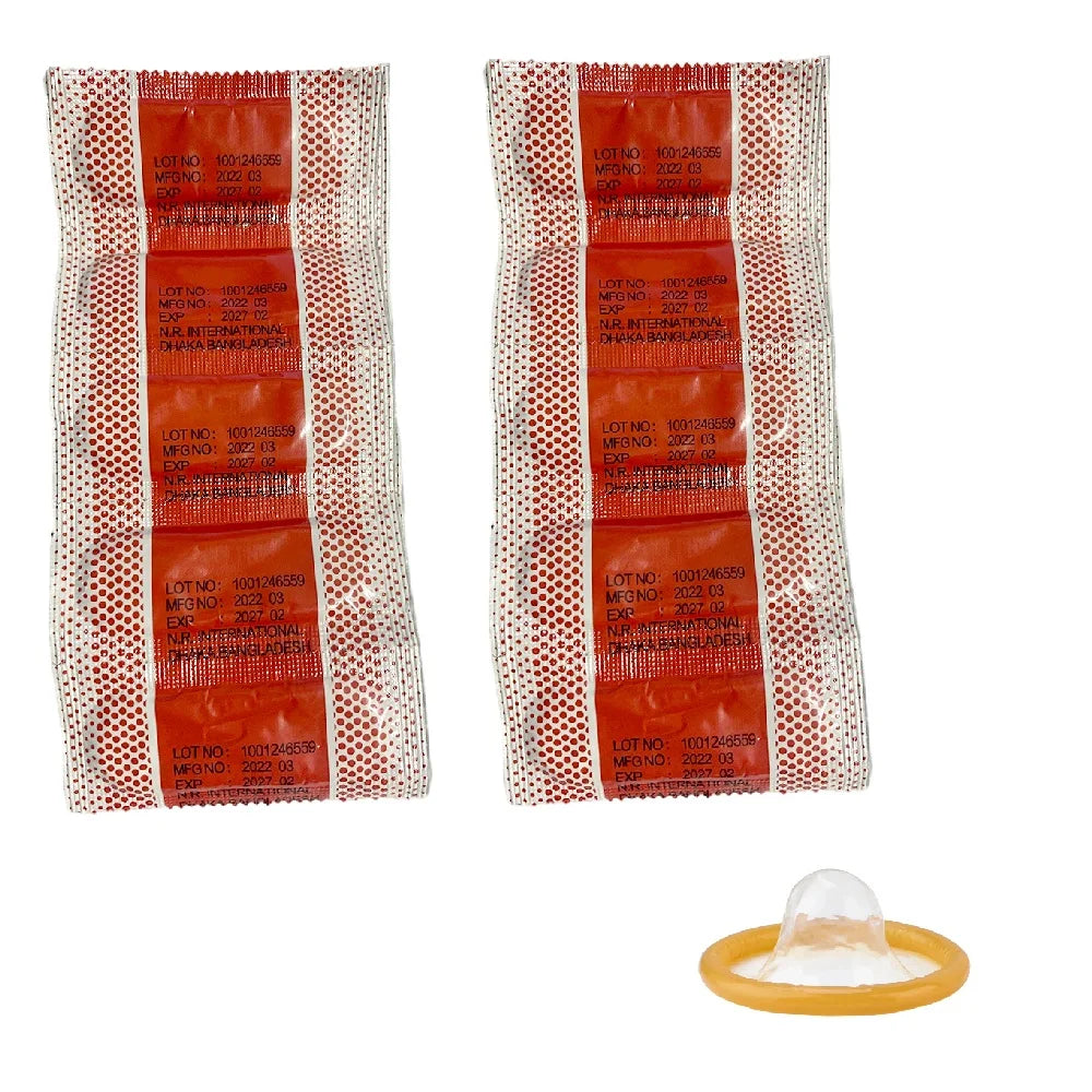 Smooth Natural Latex Condom Ultra Thin Condoms Sex Tools Penis Sleeve for Men Contraception Sex Product Condones 100/50/30/10Pcs - Seprincess