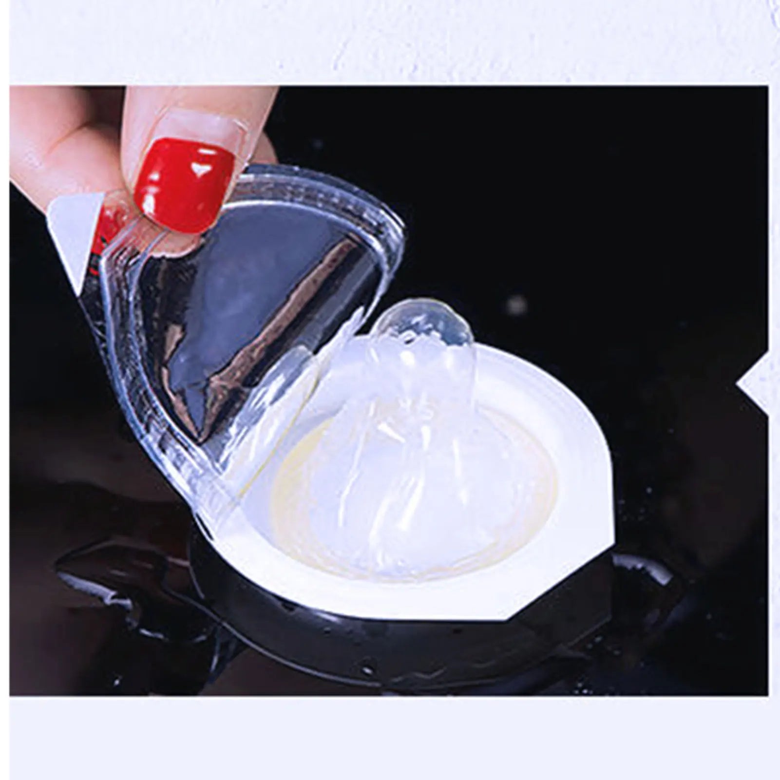 Ultra thin condom for men size small 49mm Latex Kondom Small Size Hyaluronic acid Penis Sleeve Sex Product For Men - Seprincess