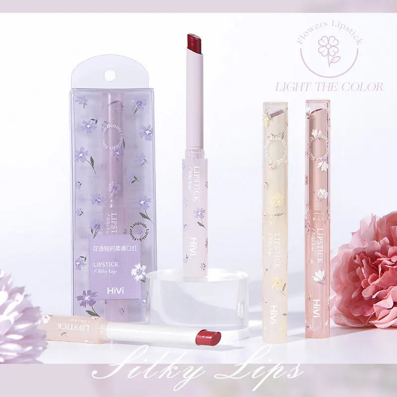 Florettes Jelly Love Lipstick Flower Knows Water Gloss Lip Gloss Non-stick Cup Mirror Lip Tint Cheap Korean Make-up Wholesale - Seprincess