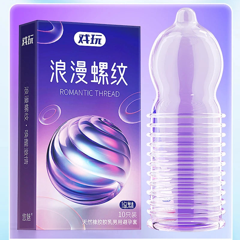 0.01 Ultra Thin Condoms For men Ejaculation delay Ice Hot Feeling Latex Condom Penis Sleeve  Vaginal Stimulation dult sex toys