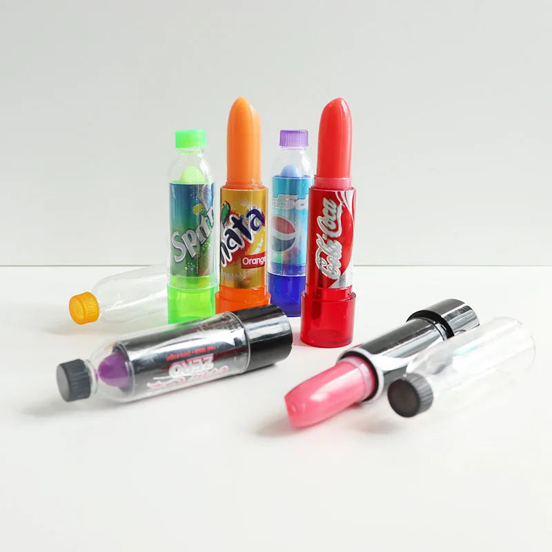 24Pcs Soda Bottle Lip Balm 6 Flavors Set Color Changing Lipstick Long Lasting Waterproof Lip Balm Wholesale - Seprincess