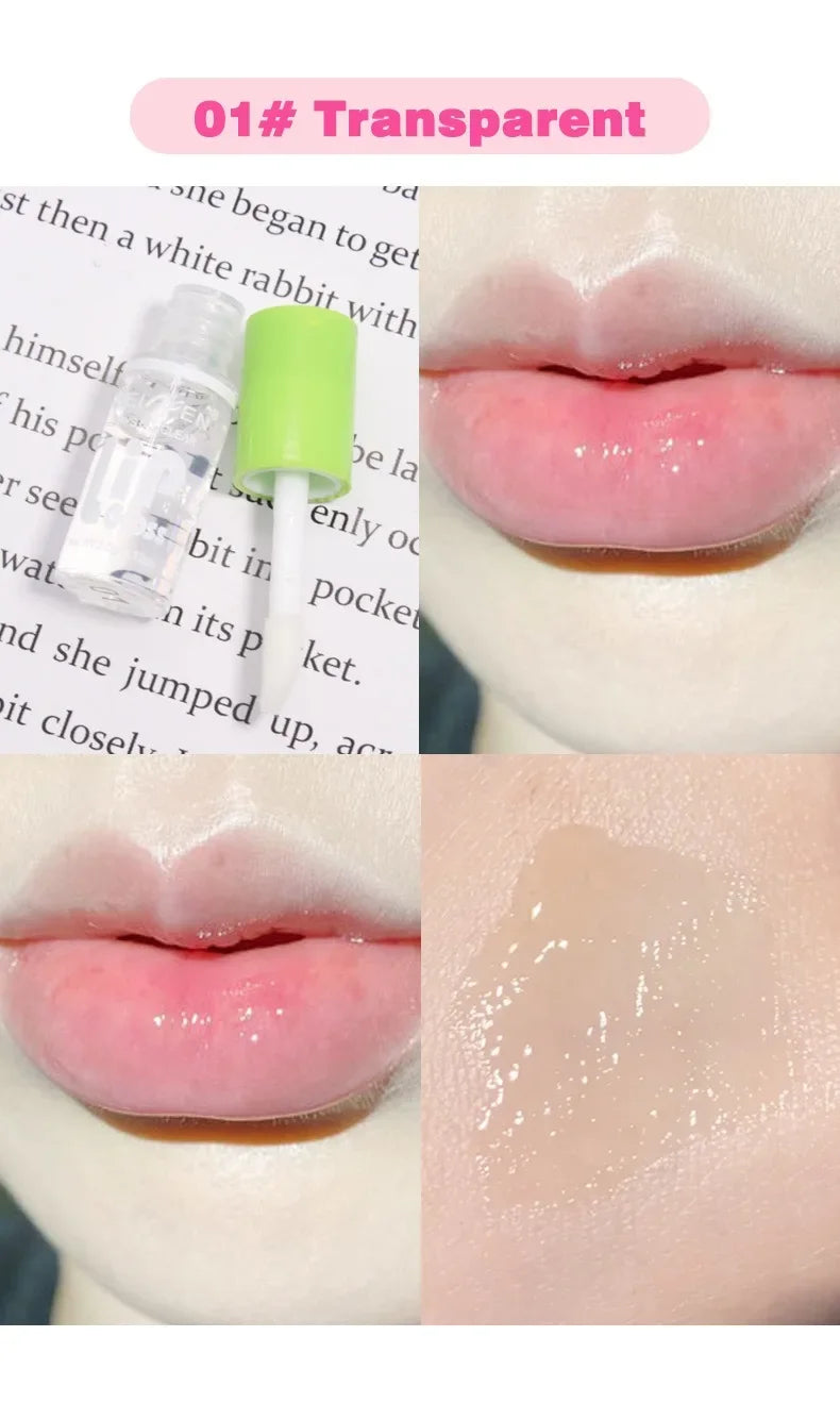 6PCS Moisturizing Lip Gloss Transparent lipstick Sexy Moisturizing Lip Lotion Lip Cosmetics Moisturizing Without Peeling 2024 - Seprincess