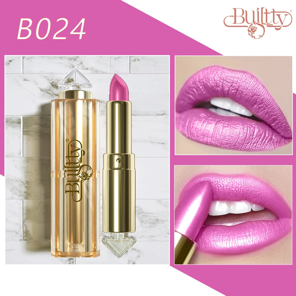 Dropshipping Lipstick Matte Velvet & Glitter Metallic Colors for Glossy Radiant & Full Matte High Pigmented Lipstick Cosmetic - Seprincess