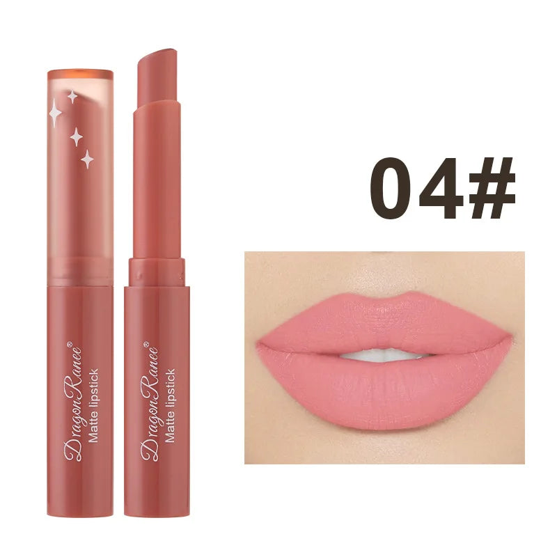 Dragon Ranee Crayon Lipstick Matte Lipstick Pencil Slant Lipstick Nude Soy Lipstick - Seprincess