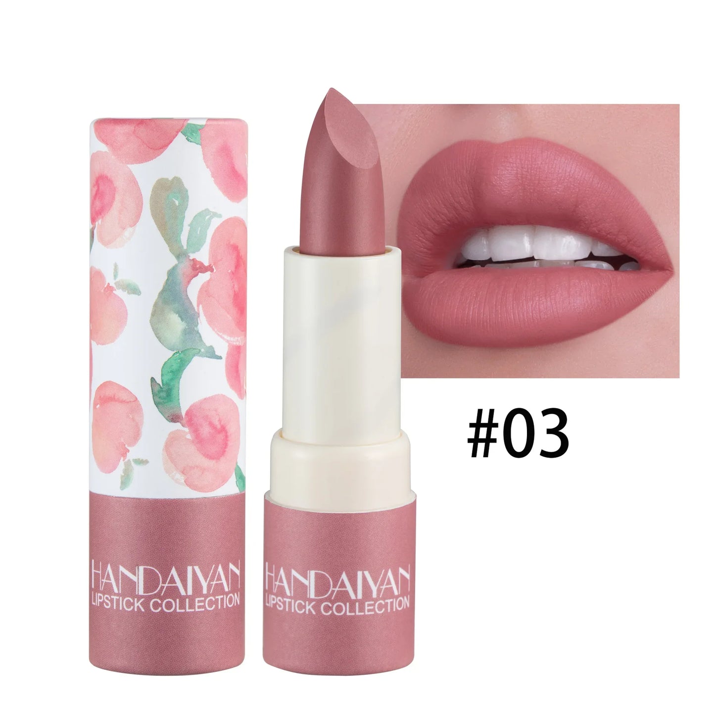 Waterproof Nude Brown Matte Lipsticks 8 Colors Long Lasting Not Fading Sexy Red Pink Velvet Lipstick Pencil Lips Makeup Cosmetic - Seprincess