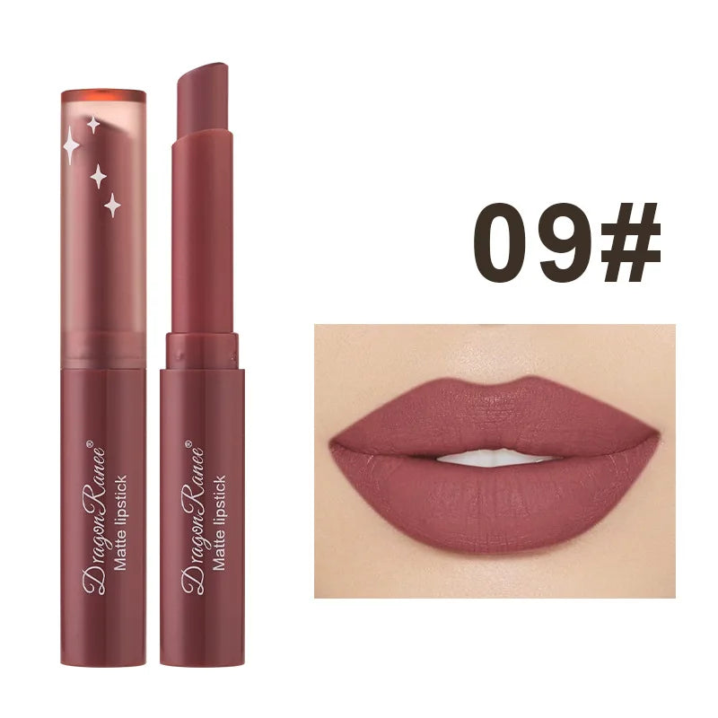 Dragon Ranee Crayon Lipstick Matte Lipstick Pencil Slant Lipstick Nude Soy Lipstick - Seprincess