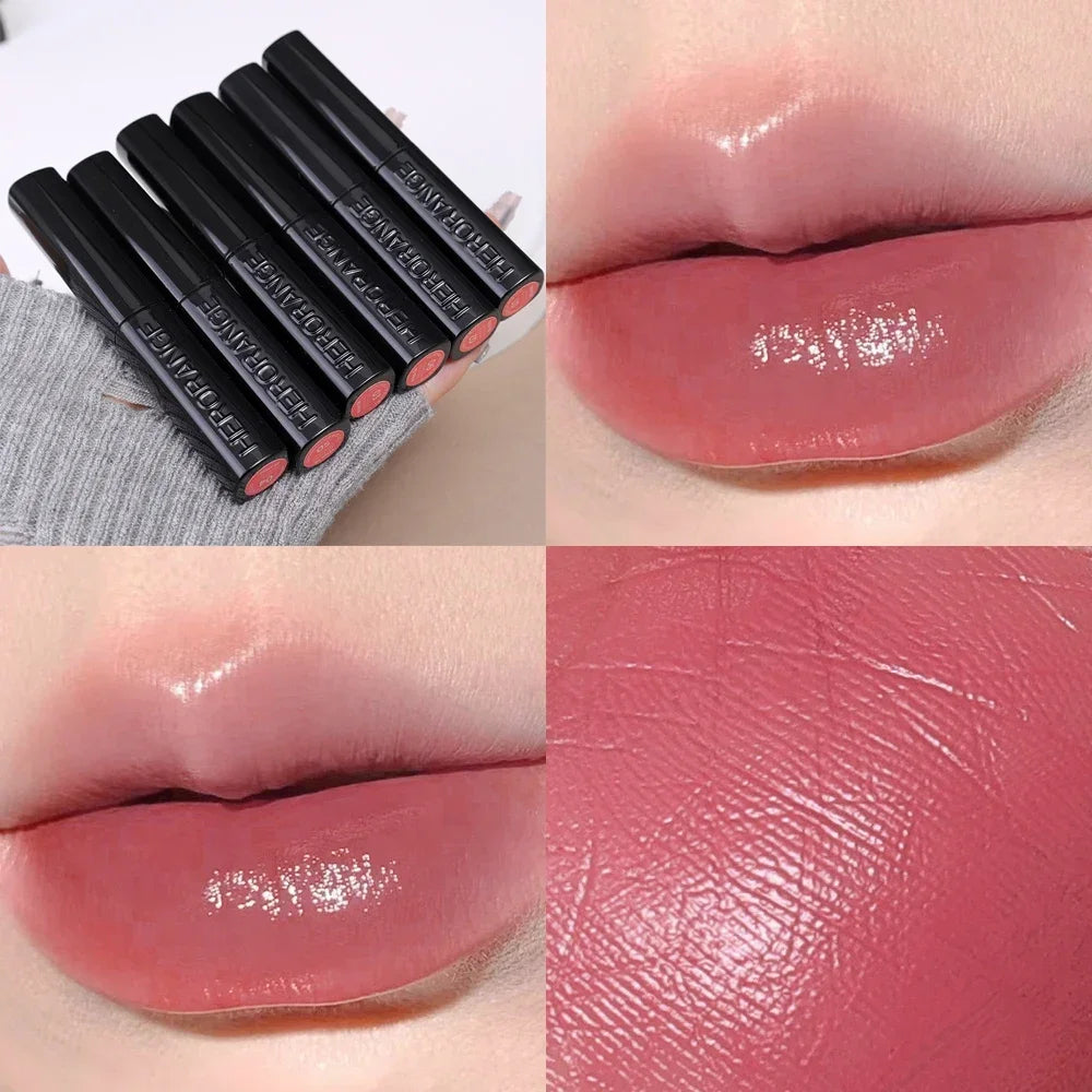 Jelly Mirror Lipstick Makeup Waterproof Non-stick Cup Solid Lip Gloss Clear Lasting Moisturizing Lipstick Pen Korean Cosmetics - Seprincess