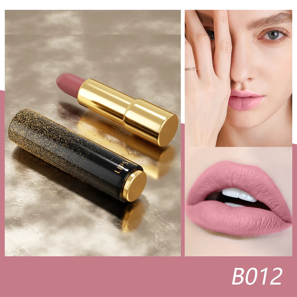 Classic Korean Matte Velvet Lipstick Waterproof Long Lasting Soft Red Matte Lipstick Matt Vintage for Girls Makeup - Seprincess