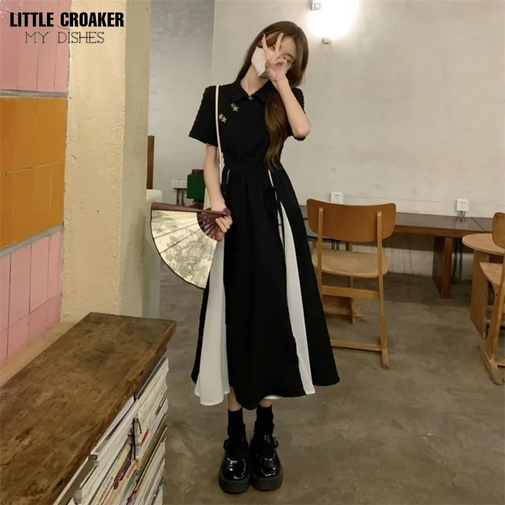 Qipao Women Summer 2023 New Design Summer Cheongsam Vintage Length High-end Short Sleeve Cheongsams Dress Modern - Seprincess