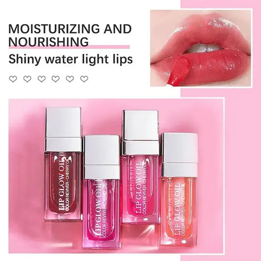 Crystal Jelly Moisturizing Lip Oil Sheglam Lip Tint Lip Gloss Makeup Sexy Lip Stain Serum Treatment Lip Coat Lipstick Cosmetics - Seprincess