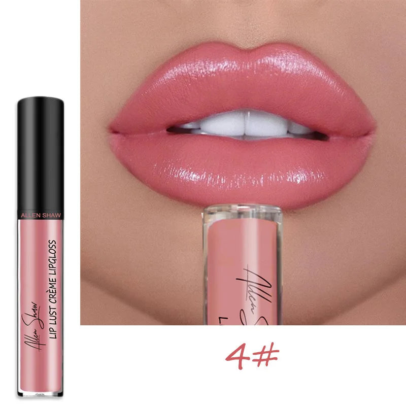 12 Colors Sexy Women Lipstick Waterproof Long Lasting Moist Lip Gloss Vivid Colorful Lipgloss Women Makeup maquiagem - Seprincess