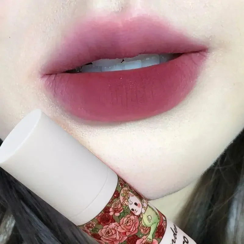 Soft Mist Lip Glaze Lip Mud Matte Velvet Lipstick Nude Brown Lips Tint Mud Makeup Sexy Red Lip Glaze Tint Women Korean Cosmetics - Seprincess