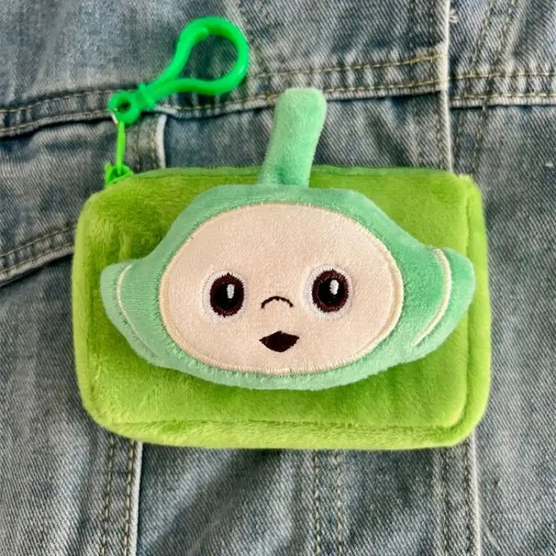 Anime Teletubbies Coin Purse Cartoon Cartoon Cute Children's Portable Mini Storage Bags Kawaii Creative Headphone Bag Kids Gifts - Seprincess