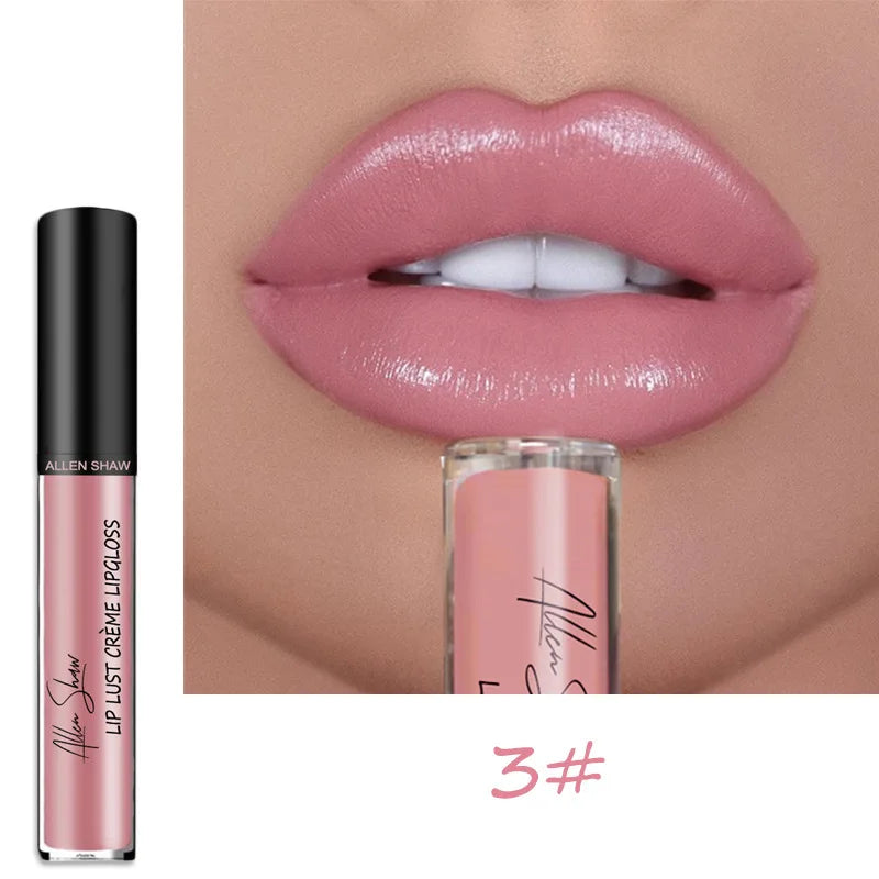 12 Colors Sexy Women Lipstick Waterproof Long Lasting Moist Lip Gloss Vivid Colorful Lipgloss Women Makeup maquiagem - Seprincess