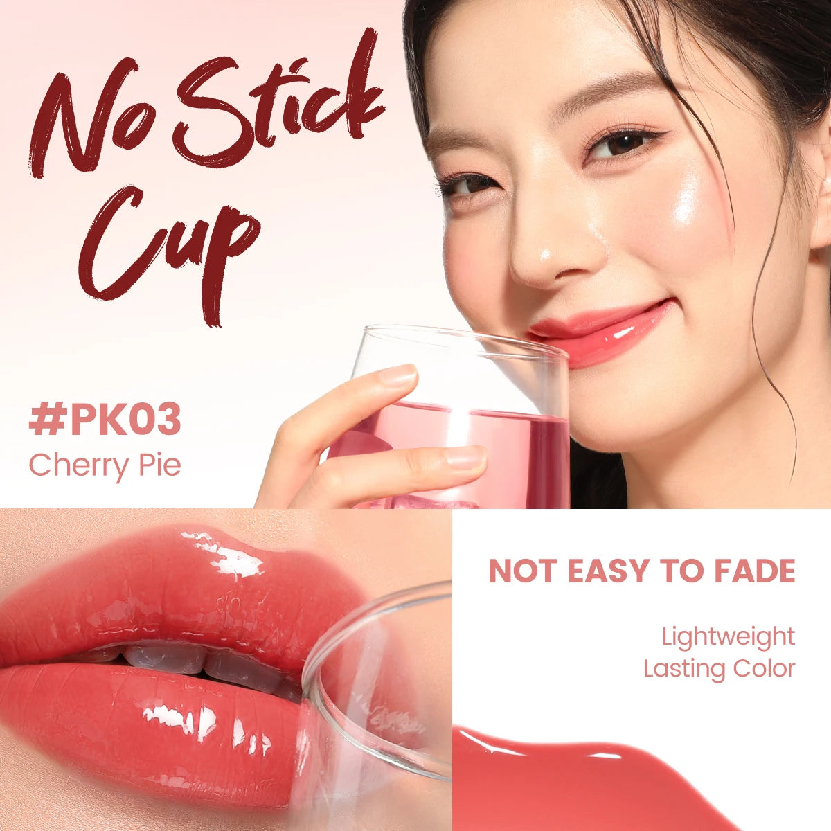 FOCALLURE Translucent Luster Moisturizing Lip Balm Long Lasting Lightweight Not-stick Cup Watery Lipstick Pen Makeup Cosmetics - Seprincess