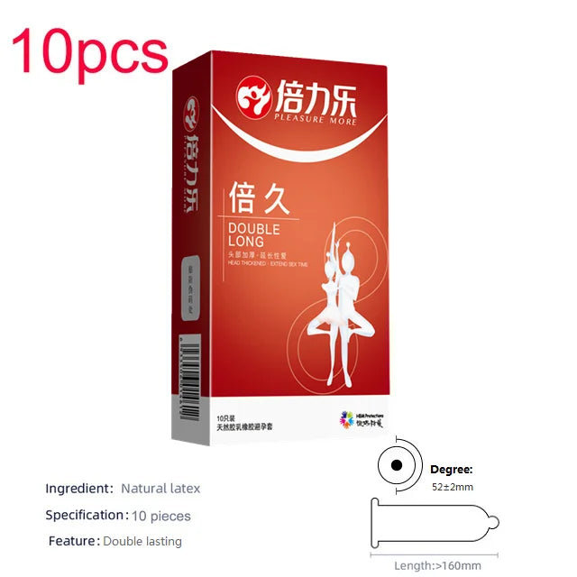 G-spot Condom Adult Sex Toy 520 Particles Rubber Penis For Sleeves Stimulation Erotic Safety Condom Male Intimate Goods Sex Shop - Seprincess