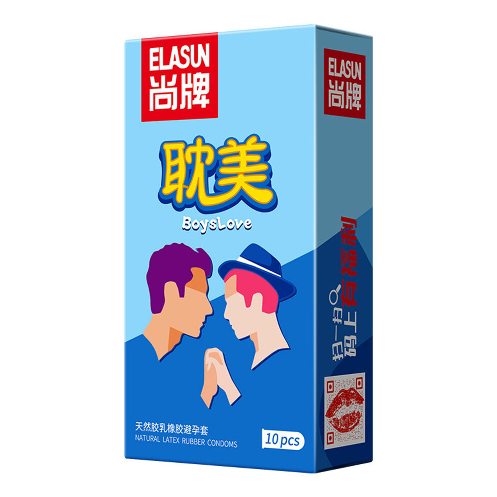 10pcs Anal Sex Condoms Adult For Gays Natural Latex Ultra Thin Smooth Penis Sleeves Condoms Couple Contraception Sex Supplies - Seprincess