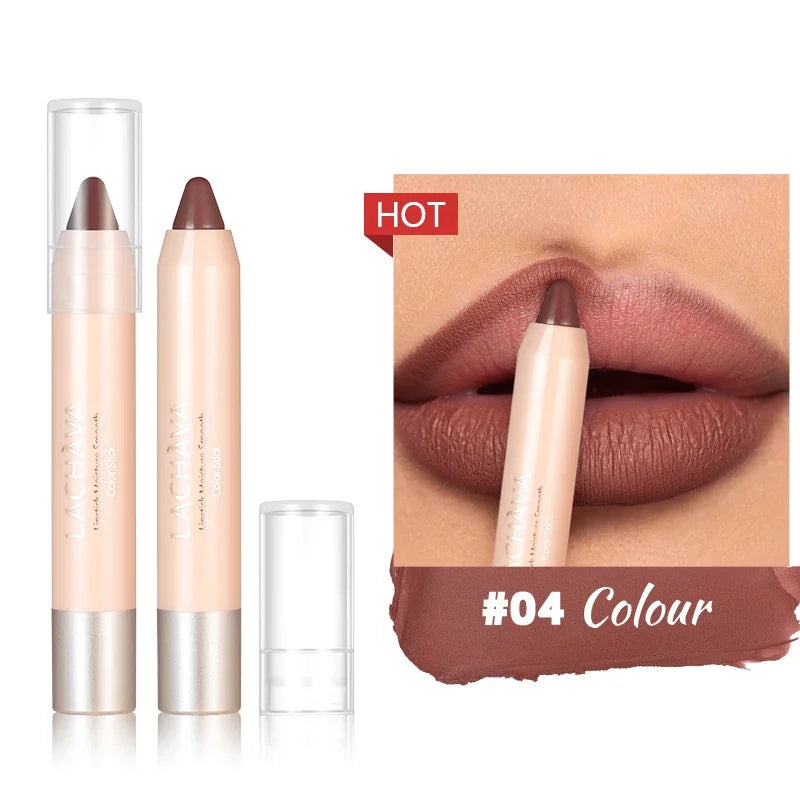 Nude Grey Pink Lip Liner Pen Moisturising Long Lasting Non-stick Cup Matte Contour Tint Lipsticks Pencil Korean Makeup Cosmetics