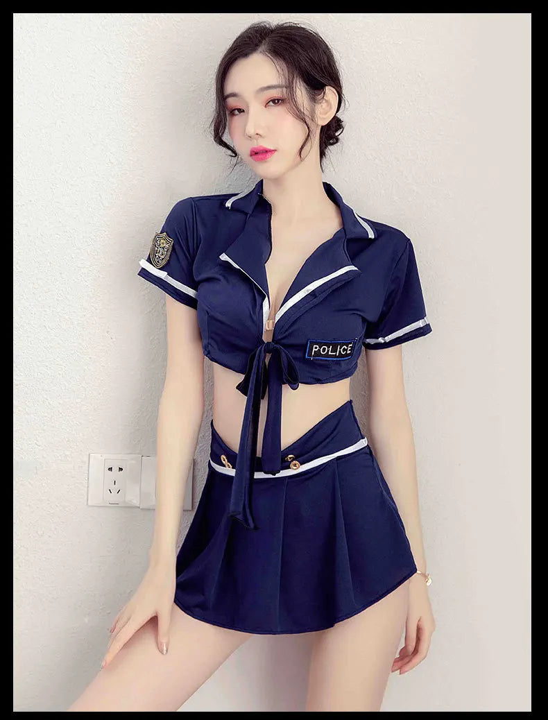 Lingerie Sailor Uniform Temptation Tight Short Style anal sexy lingеrie set sexy womans costume Schoolgirl  sexy cosplay woman - Seprincess