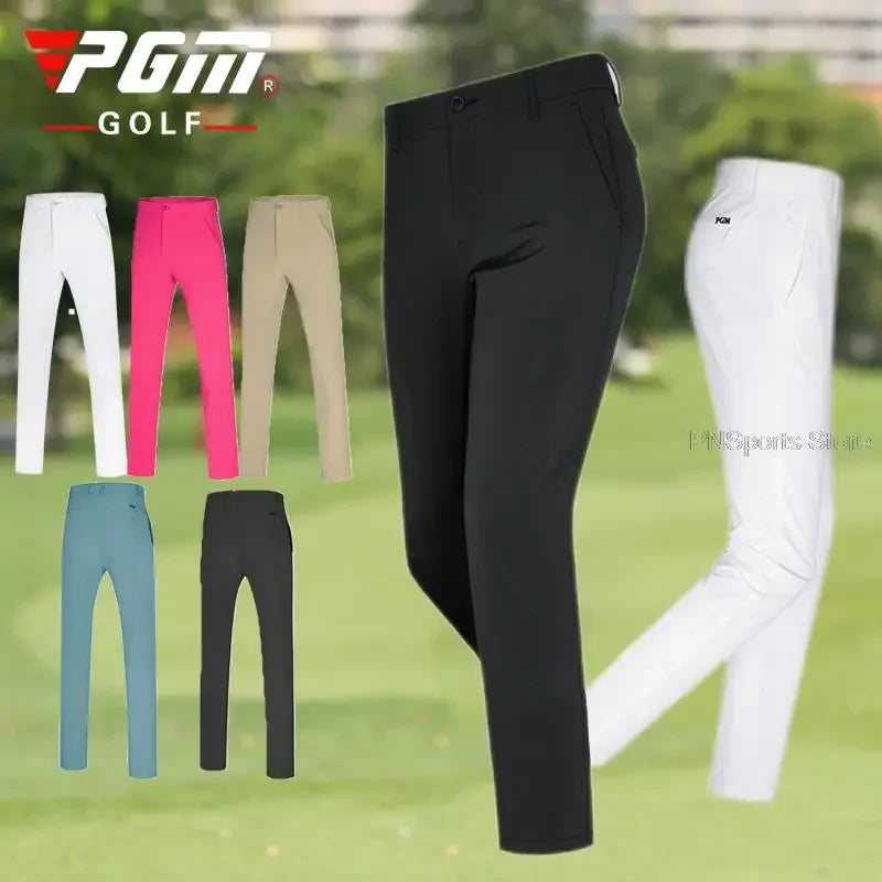 Pgm Golf Pants For Men Tennis Basebal Long Trousers Male Winter Autumn High-Elastic Golf Pants Man Sports Wear Ball Sweatpant