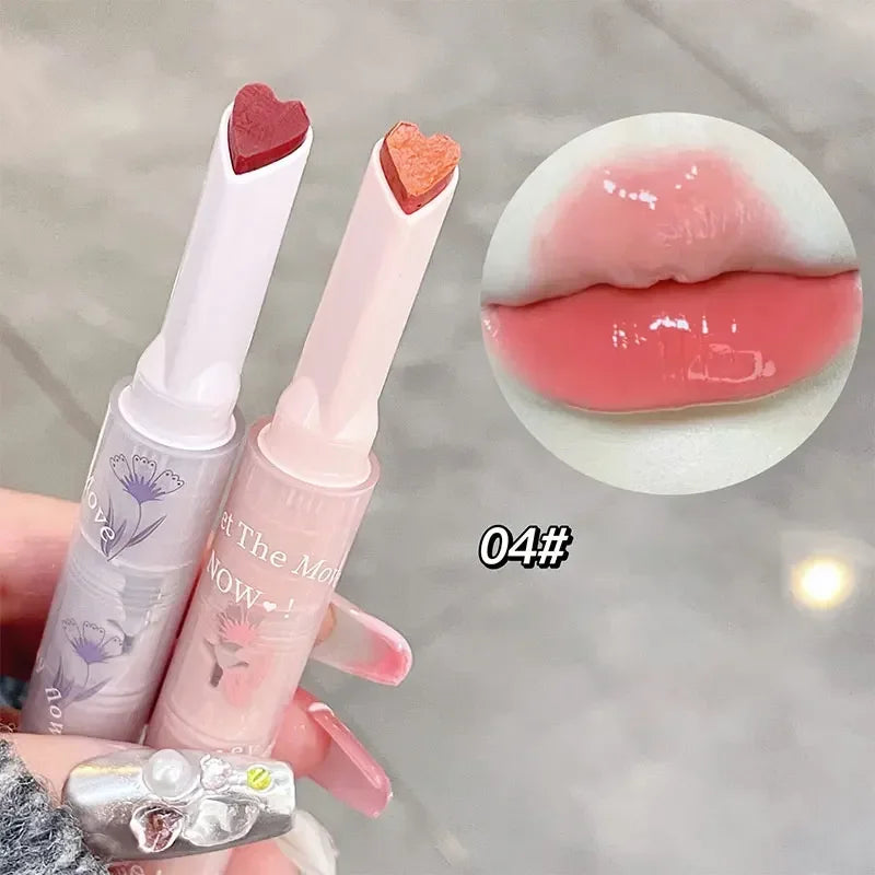 Florettes Jelly Love Lipstick Flower Knows Water Gloss Lip Gloss Non-stick Cup Mirror Lip Tint Cheap Korean Make-up Wholesale - Seprincess