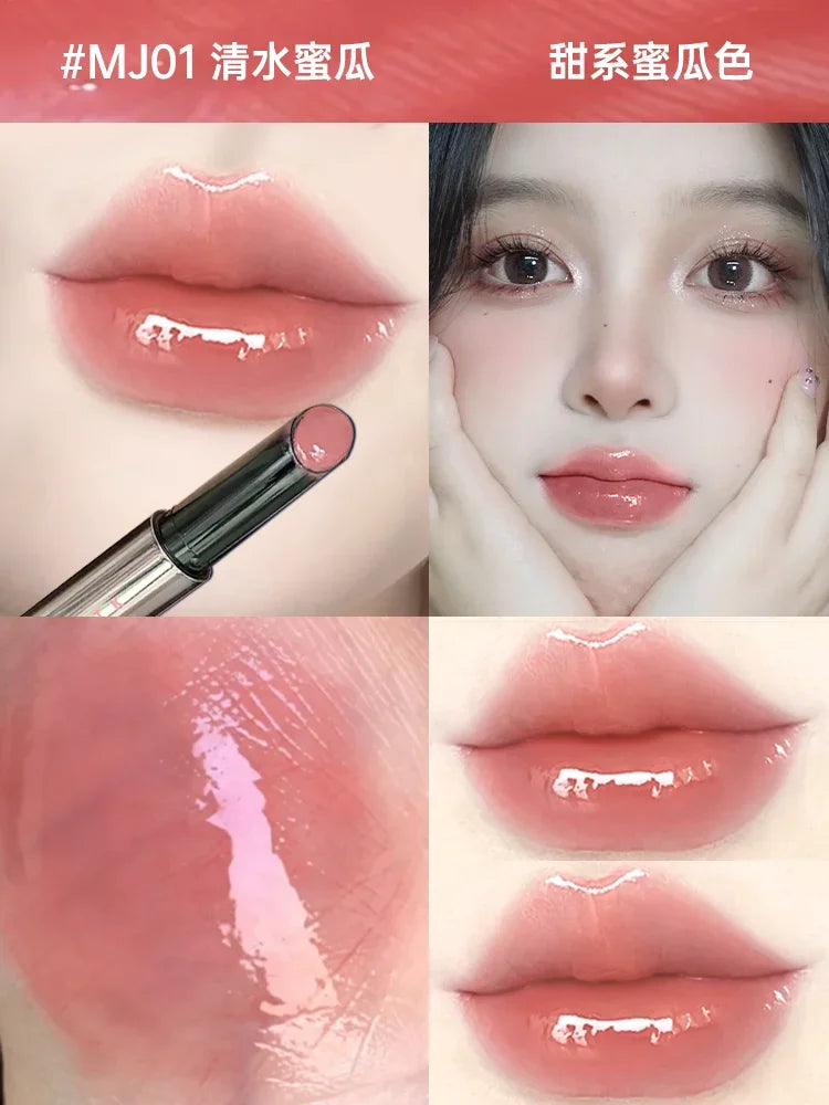 Aztk Lip Jelly Mirror Lip Glaze Lipstick Hydrating Lip Nectar Moisturizing Long-lasting Nourishing Korea Makeup Cosmetics - Seprincess