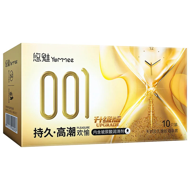 10pcs Natural Latex Condom Lubrication Delay Dot Sex Ultra Thin Particles Condom Contraception Supplies Adults Sex Toy 18+