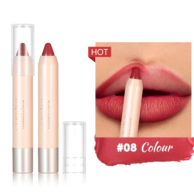 Nude Grey Pink Lip Liner Pen Moisturising Long Lasting Non-stick Cup Matte Contour Tint Lipsticks Pencil Korean Makeup Cosmetics