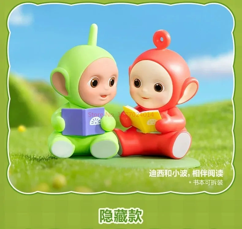 New Teletubbies Companion Series Resin Kit Toy Ornaments Movable Desktop Model Toy Ornament Collect Decor Festival Birthday Gift