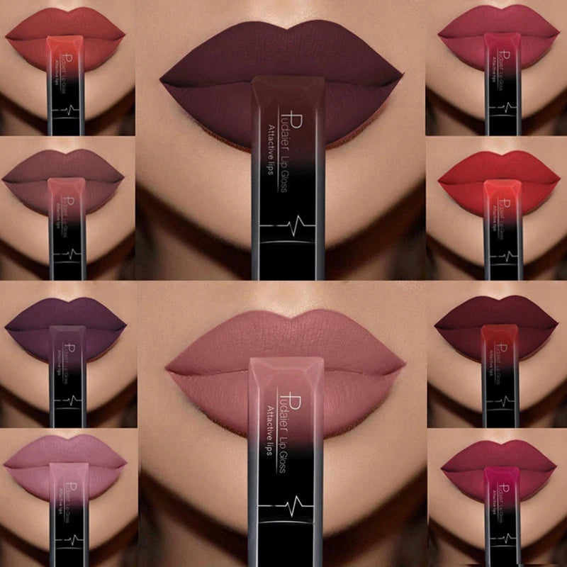 Korean Makeup Matte Lipstick Lip Stain Jelly Cheap Low Price Freeshiping Long Lasting 24 Hours Waterproof 24h Lips - Seprincess