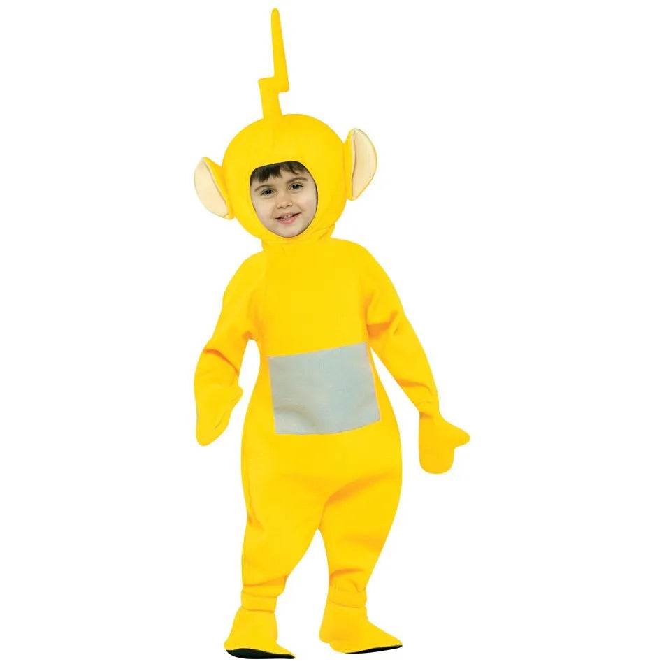 Animated Children'S Halloween Costume Teletubbies Cos Suit Doll Role-Playing Suit Cartoon Avatar One-Piece Holiday Costume Gifts - Seprincess