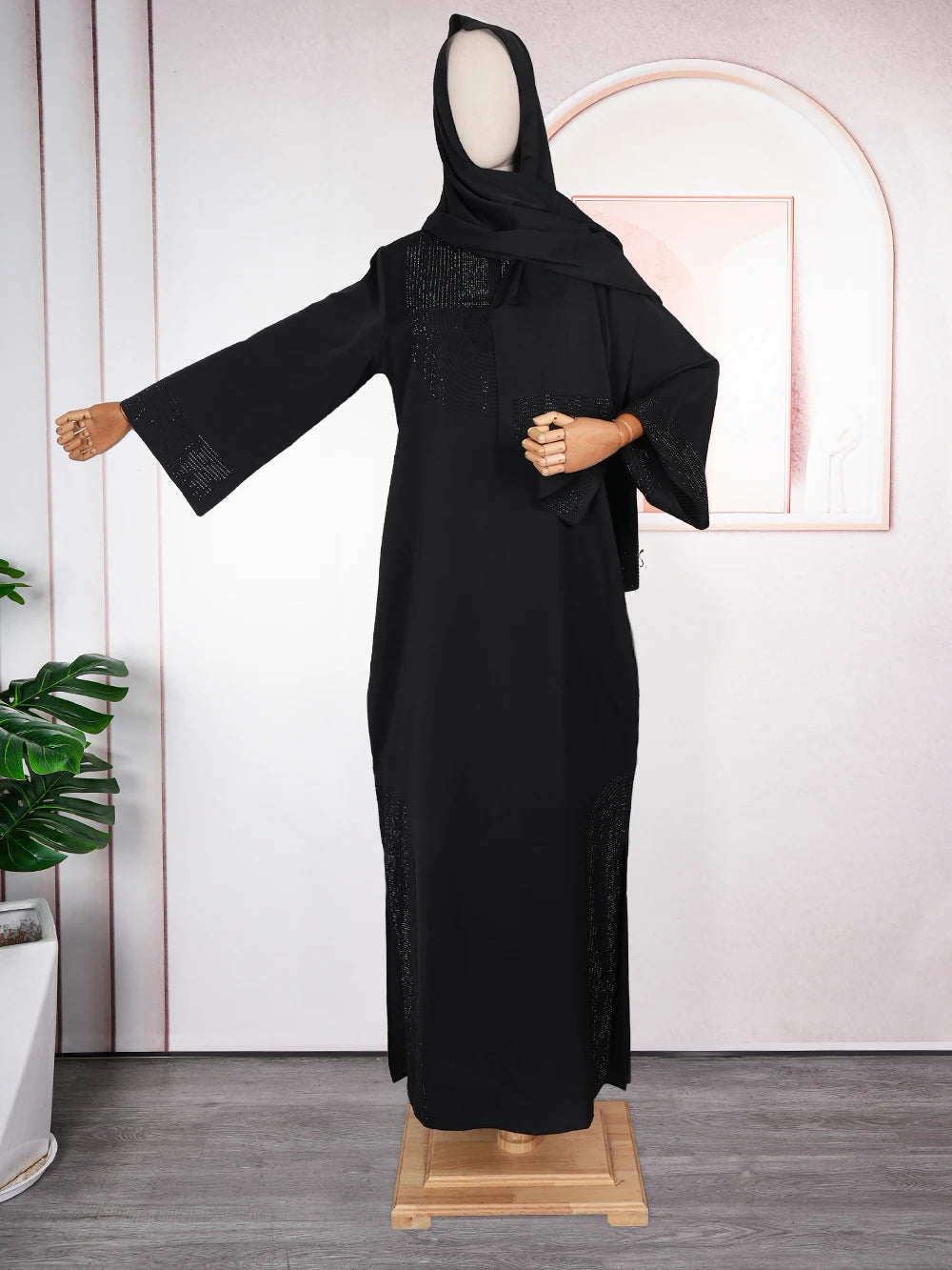 Abayas For Women Dubai Luxury 2024 African Muslim Fashion Dress Caftan Marocain Evening Party Dresses Boubou Robe Djellaba Femme - Seprincess