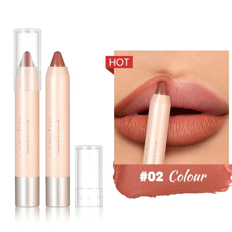 Nude Grey Pink Lip Liner Pen Moisturising Long Lasting Non-stick Cup Matte Contour Tint Lipsticks Pencil Korean Makeup Cosmetics - Seprincess