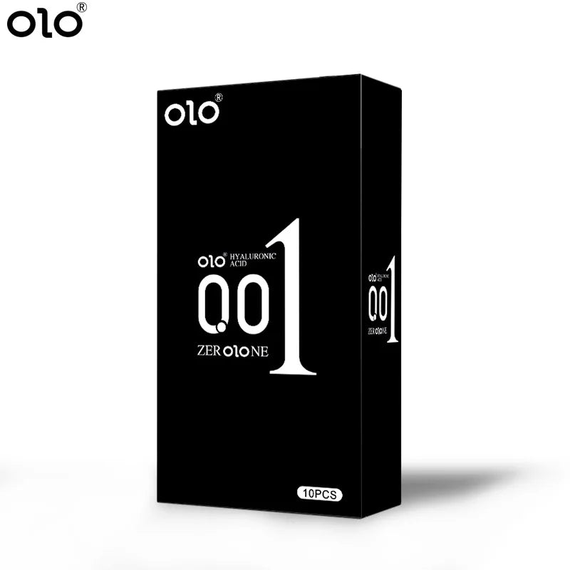 OLO Delayed Ejaculation Condom G-spot Thin Lasting Cock Penis Sleeves For Men Particles Sensitive Condoms Adult Sex Toys For 18+ - Seprincess