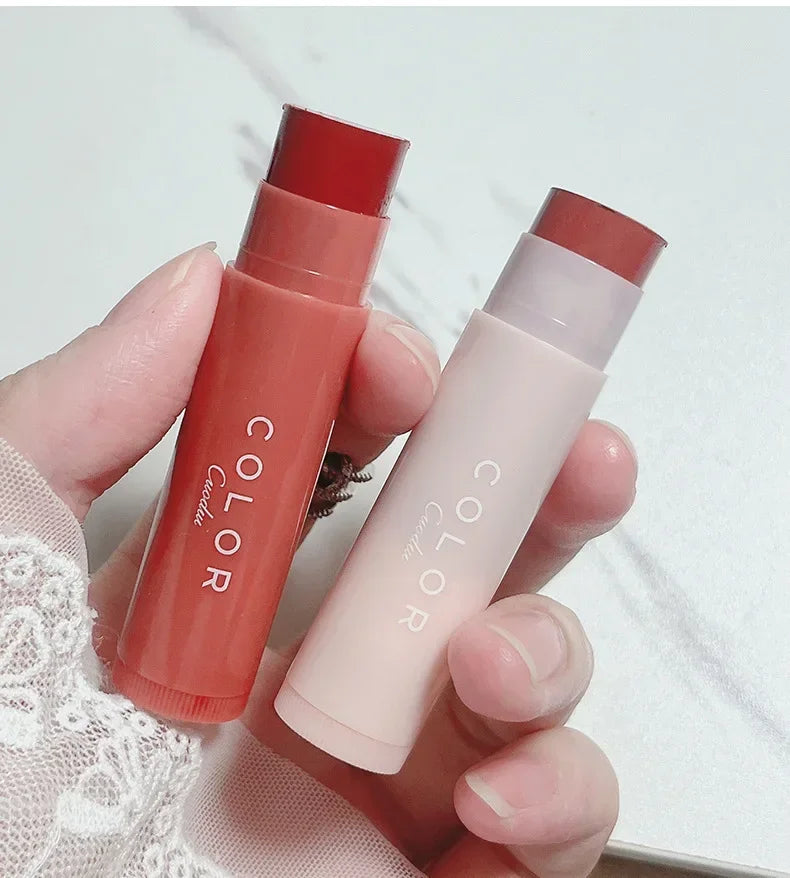 Rose Tea Lip Balm Lipstick Moisturizing Anti-dry Lip Care Cosmetics Anti-cracking Lipstick Colored Hydrating Lip Tinted Makeup - Seprincess