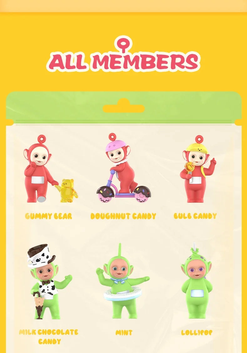 POP MART Teletubbies Fantasy Candy World Series Blind Box Toys Guess Bag Mystery Box Mistery Caixa Action Figure Surpresa Cute - Seprincess