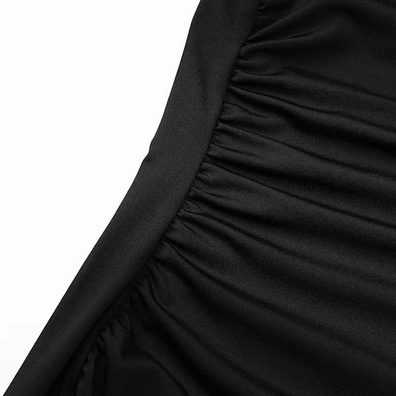 Black New Dresses Women Sexy Backless Sleeveless Split Slim Maxi Dresses Women Casual Party Evening Club Elegant Dresses - Seprincess