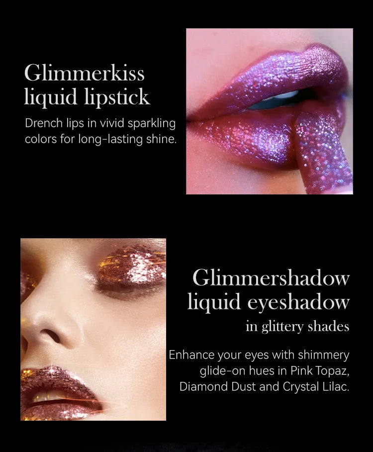 Waterproof Glitter Lipsticks Punk Style Nude Matte Not Fading Pearlescent Sexy Red Pink Velvet Lipsticks Lips Makeup Cosmetic - Seprincess