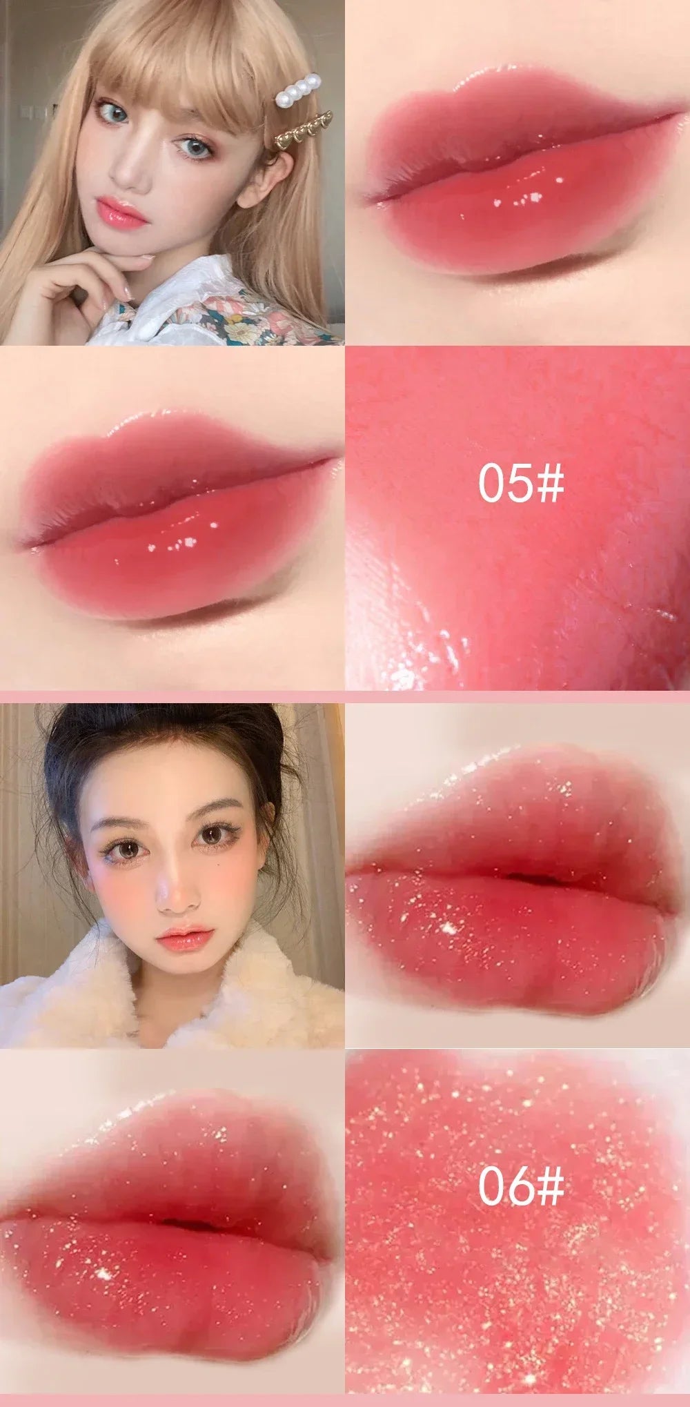 Mini 10 Colors Liquid Lip Gloss Waterproof Non-stick 24 Hours Long Lasting Velvet Matte Lipstick Lip Gloss Cosmetic Makeup Care - Seprincess