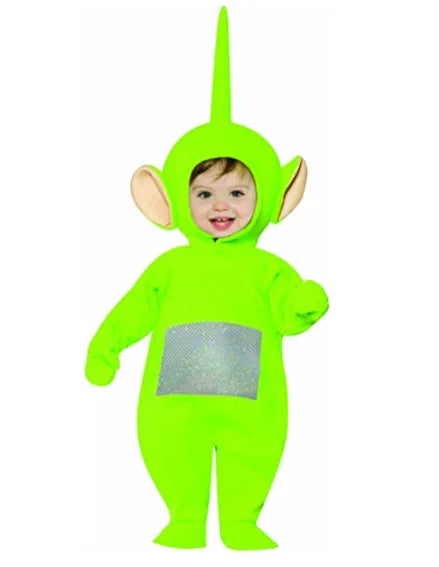 Animated Children'S Halloween Costume Teletubbies Cos Suit Doll Role-Playing Suit Cartoon Avatar One-Piece Holiday Costume Gifts - Seprincess