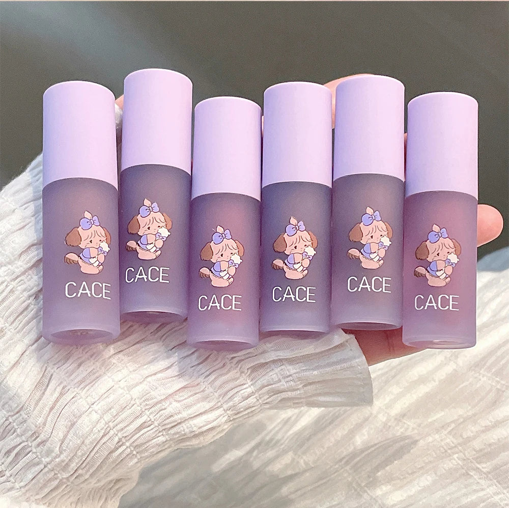 Matte Velvet Lip Gloss Long Lasting Lip Mud Tint Blush Non-stick Cup Waterproof Lipstick Female Makeup Korean Cosmetic Sets - Seprincess