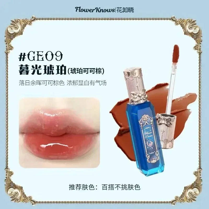 Flower Knows Swan Ballet Little Angel Collection Lipstick Velvet Matte Waterproof Lip Stick Vegan Long Lasting Lip Gloss Korean