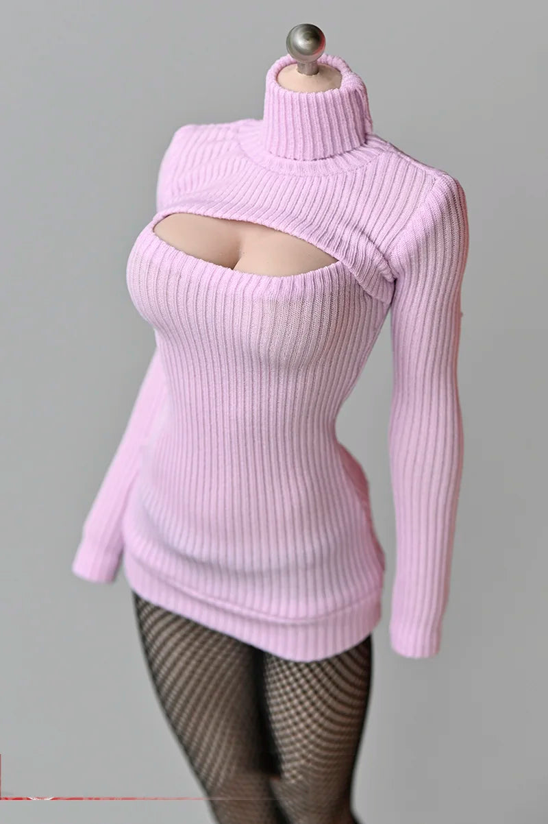 1/6 Scale Action Figure Accessories Clothing Sexy Sweater Shirt for 12 Inches TBLeague Movable Doll Female Body - Seprincess