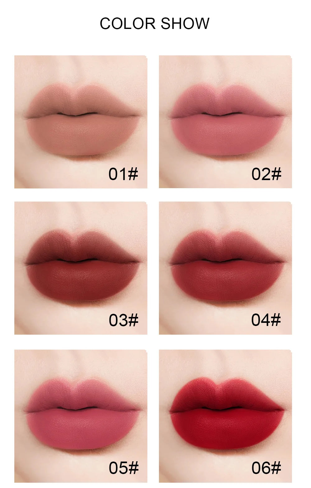 Dragon Ranee Matte Velvet Mist Lipstick Designed for Lazy People Lip Shape Lip Gloss Long Lasting Easy To Color Beauty Makeup - Seprincess