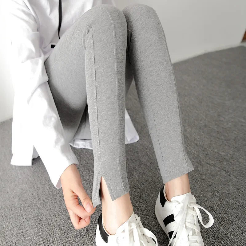 Winter Thicken Warm Cotton Plus Velvet Maternity Legging Thermal Fleece Pencil Pants for Pregnant Women Casual Pregnancy