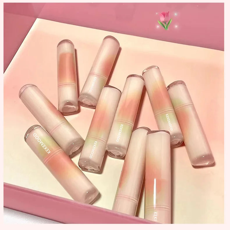 Kekemood Lingguang Lipstick Water Light Lipstick Mirror Moisturizing Female Whitening Lip Balm - Seprincess