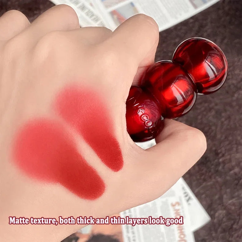 6Colors Matte Lipstick Mist Rose Long-Lasting Moisturising Nude Lipsticks Lip Gloss Non-stick Cup Red Sexy Lip Makeup Cosmetics - Seprincess