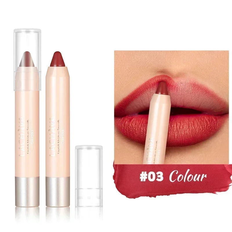 Nude Brown Lipliner Pen Waterproof Sexy Red Matte Contour Tint Lipstick Lasting Non-stick Cup Lipliner Pen Lips Makeup Cosmetic - Seprincess